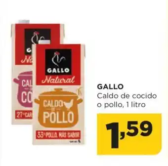 Alimerka GALLO Caldo de cocido o pollo, 1 litro oferta