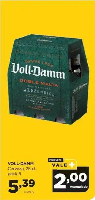 Alimerka VOLL-DAMM Cerveza, 25 cl. oferta