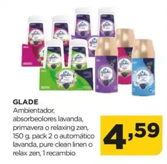 Alimerka GLADE Ambientador, oferta