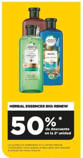 Alimerka HERBAL ESSENCES BIO: RENEW oferta