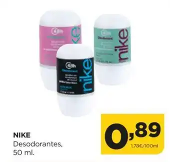 Alimerka NIKE Desodorantes, 50 ml. oferta