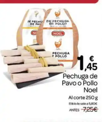Supermercados El Jamón Pechuga de Pavo o Pollo oferta