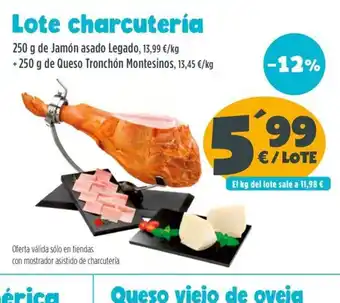 AhorraMas Lote charcutería oferta