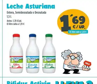 AhorraMas Leche Asturiana oferta