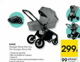 Eroski Trío voyager stone mix nurse oferta