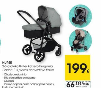 Eroski Nurse coche 2-3 piezas convertible rodler oferta