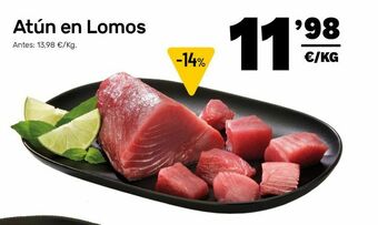 AhorraMas Lomo de atún oferta