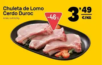 AhorraMas Chuletas de cerdo duroc oferta