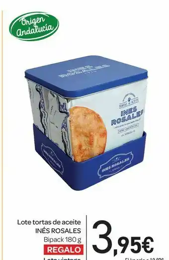 Lote tortas de aceite inés rosales bipack 180 g