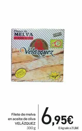 Covap Filete de melva en aceite de oliva velázquez 330 g oferta