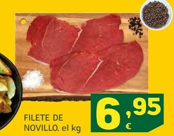 HiperDino Filete de novillo oferta