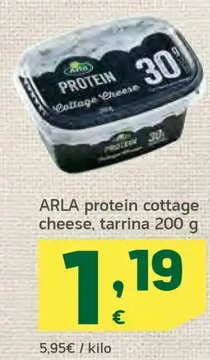 HiperDino Arla protein cottage chesse oferta