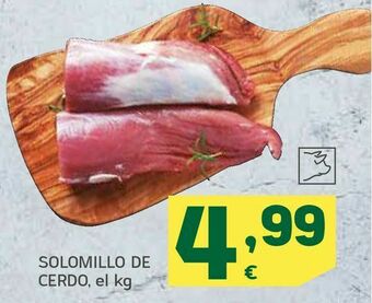 HiperDino Solomillo de cerdo oferta