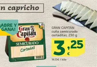 HiperDino Cuña semicurado cortaditas oferta