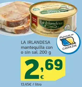 HiperDino Mantequilla con o sin sal oferta
