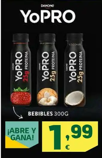 HiperDino Yopro bebibles oferta