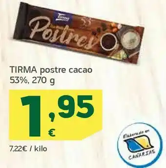 HiperDino Postre cacao oferta