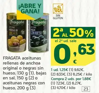 HiperDino Aceitunas rellenas de anchoa original oferta