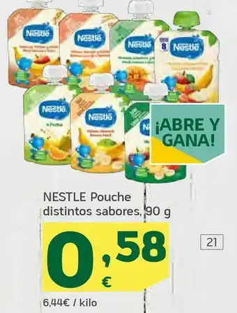 HiperDino Pouche distintos sabores oferta