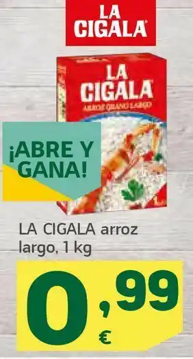 HiperDino Arroz largo oferta