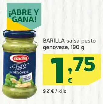 HiperDino Salsa pesto genovese oferta