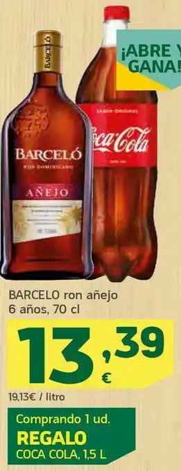 HiperDino Ron añejo oferta