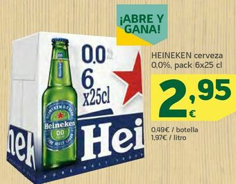 HiperDino Cerveza heineken oferta