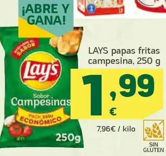 HiperDino Papas fritas campesinas oferta