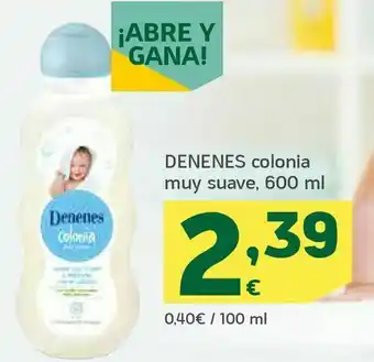 HiperDino Colonia muy suave oferta