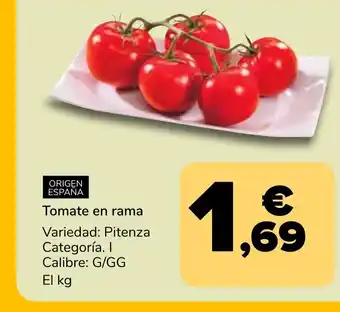 Supeco Tomate en rama oferta