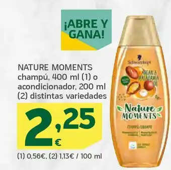HiperDino Champú o acondicionador oferta
