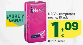HiperDino Compresas de noche oferta