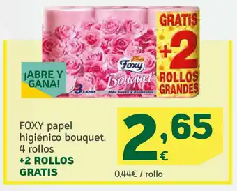 HiperDino Papel higiénico bouquet oferta