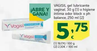 HiperDino Gel lubricante oferta