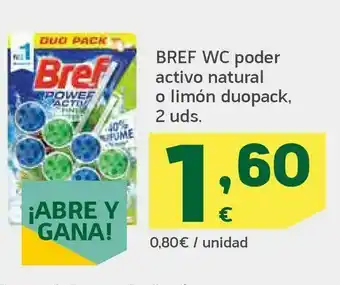 HiperDino Poder activo natural o limón duopack oferta