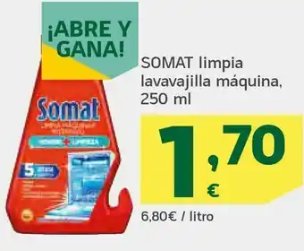HiperDino Limpia lavavajilla máquina oferta