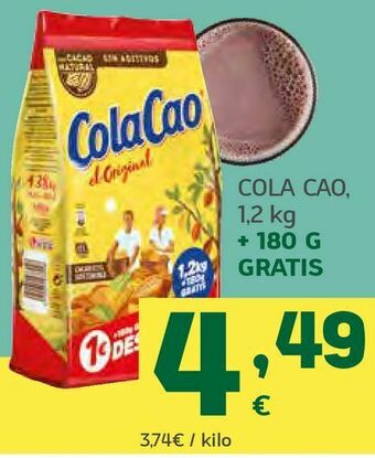 HiperDino Cola cao oferta