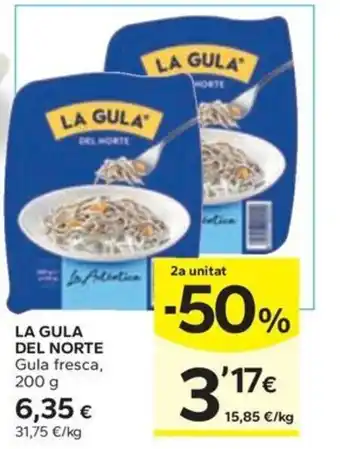 Caprabo LA GULA DEL NORTE Gula fresca, 200 g oferta