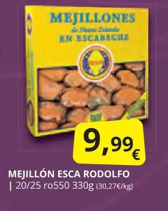 Supermercados MAS MEJILLÓN ESCA RODOLFO oferta