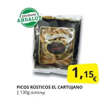 Supermercados MAS PICOS RÚSTICOS EL CARTUJANO oferta