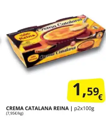 Supermercados MAS CREMA CATALANA REINA | p2x100g oferta
