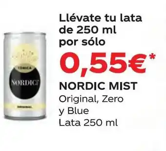 Supermercados MAS Llévate tu lata de 250 ml por sólo oferta