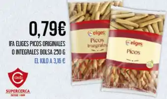 Claudio IFA ELIGES PICOS ORIGINALES O INTEGRALES BOLSA 250 G oferta