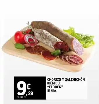 E.Leclerc Flores Chorizo Y Salchichón Iberico oferta