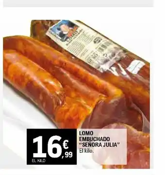 E.Leclerc Señora Julia Lomo Embuchado oferta