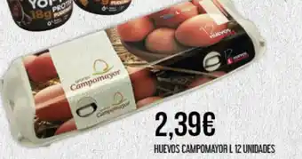 Claudio HUEVOS CAMPOMAYOR L 12 UNIDADES oferta