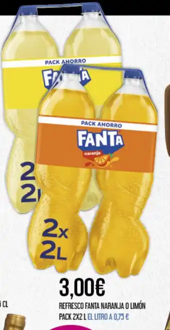 Claudio REFRESCO FANTA NARANJA O LIMÓN oferta