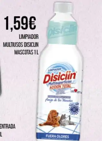 Claudio LIMPIADOR MULTIUSOS DISICLIN MASCOTAS 1L oferta