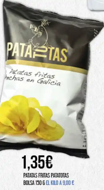 Claudio PATATAS FRITAS PATATOTAS BOLSA 150 G oferta