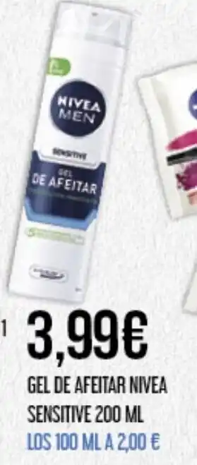 Claudio GEL DE AFEITAR NIVEA SENSITIVE 200 ML oferta